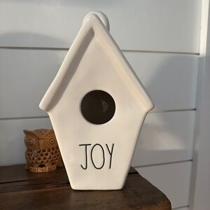 Rea Dunn JOY birdhouse